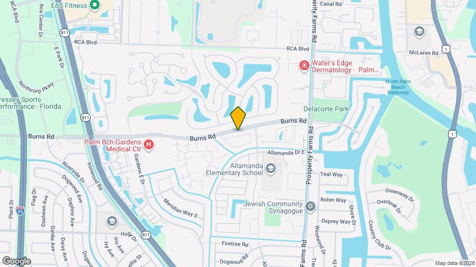 1113 Rainwood Cir Map and Location Details
