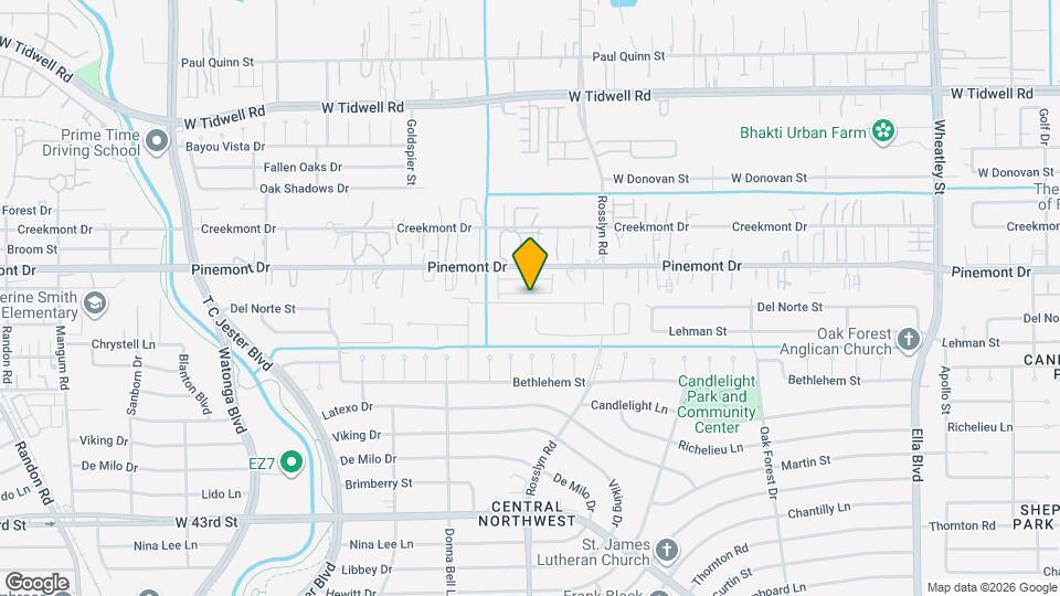 4017 Delta Rose St Map and Location Details