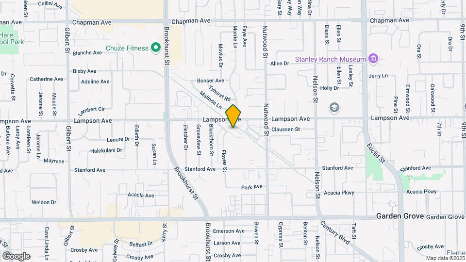 12562 Shelley Dr Mapa y Detalles de la Ubicación
