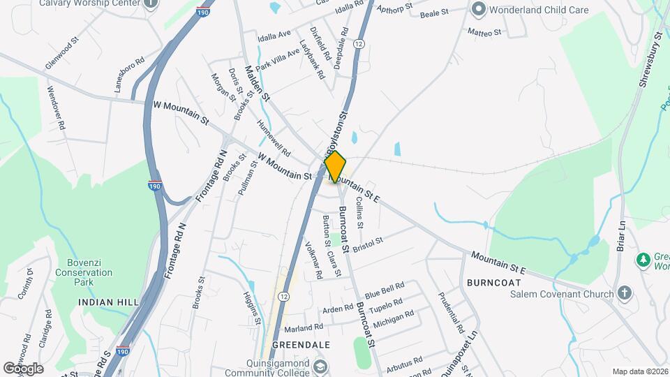 1 Triangle St Map and Location Details