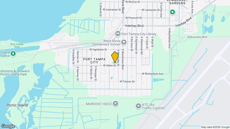 7318 S Kissimmee St Map and Location Details