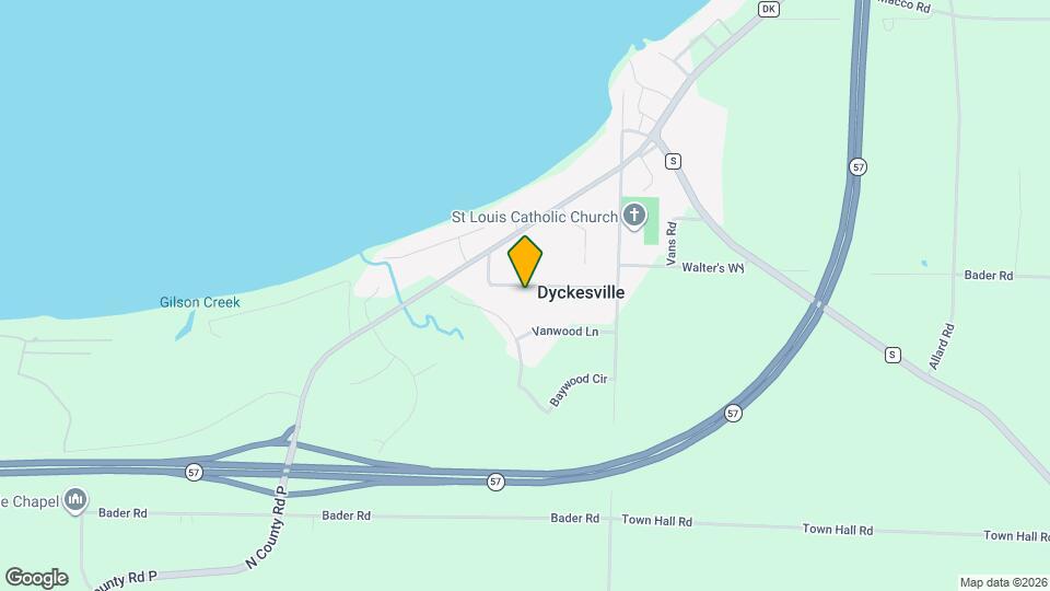 6228 Tielens Rd Map and Location Details