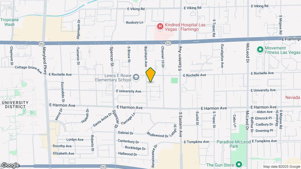 2140 Pinetop Ln Mapa y Detalles de la Ubicación