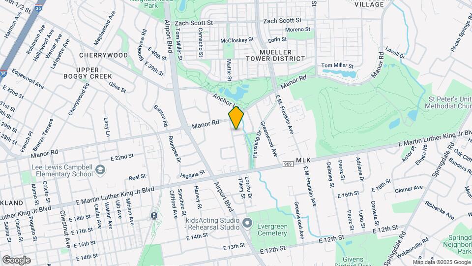 3302 Denver Ave Map and Location Details