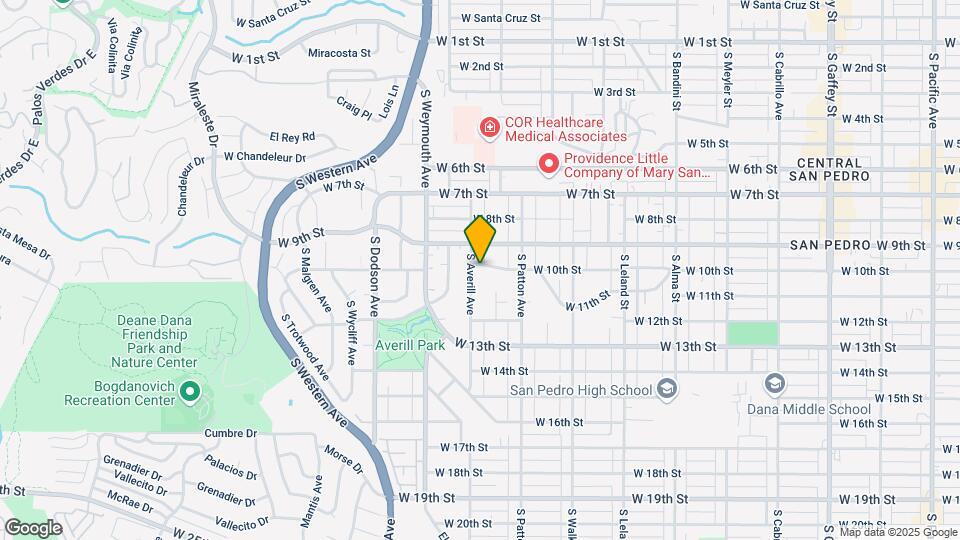 1004 S Averill Ave Map and Location Details