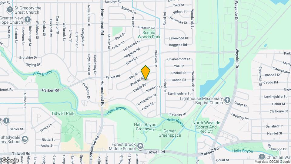 7417 Caddo Rd Map and Location Details