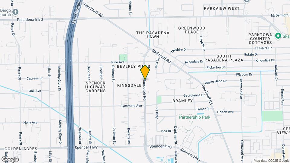 2613 Randolph Rd Map and Location Details