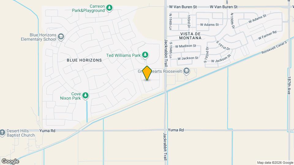 19621 W Grant St Mapa y Detalles de la Ubicación