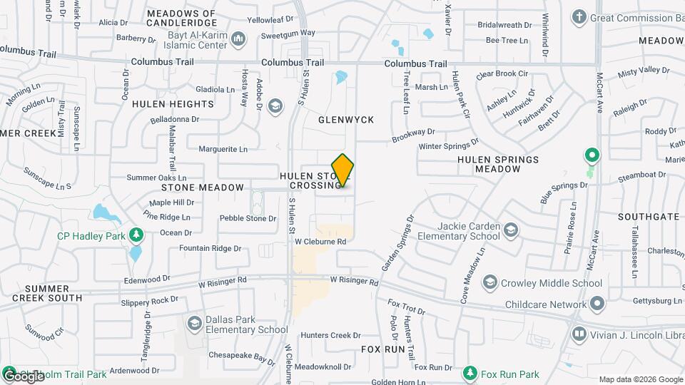 4212 Bridgestone Dr Map and Location Details