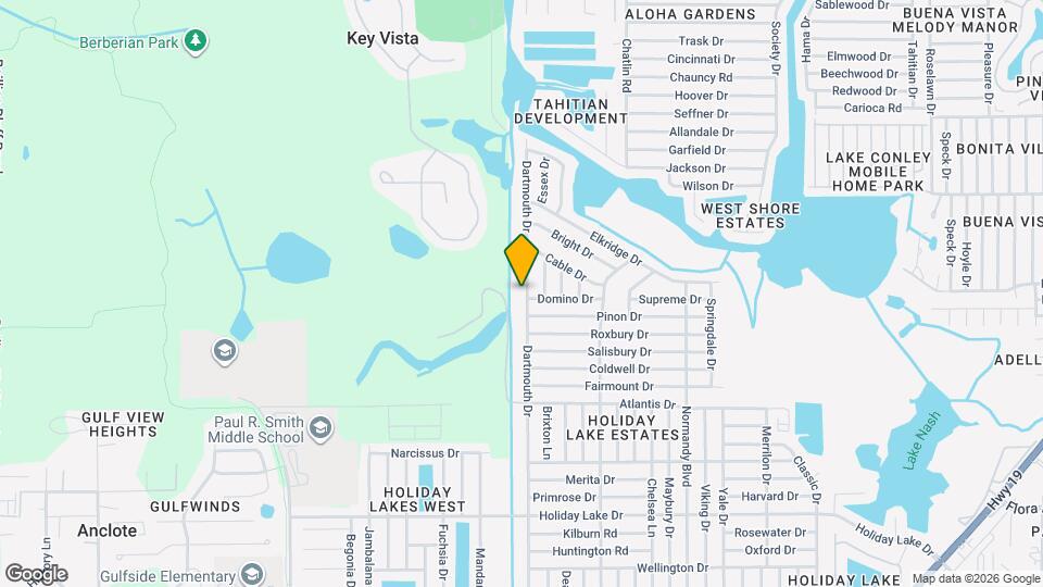 1741 Dartmouth Dr Map and Location Details