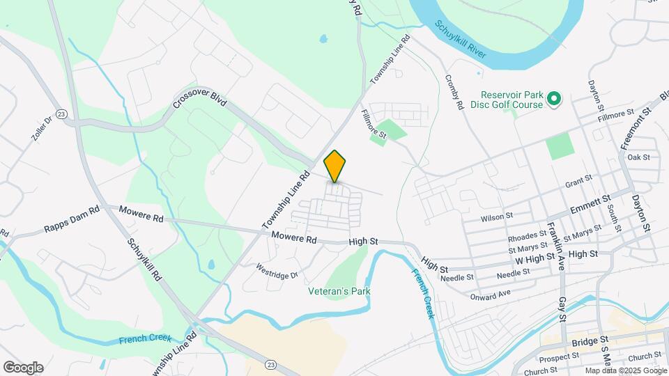 2105 Northridge Way Map and Location Details