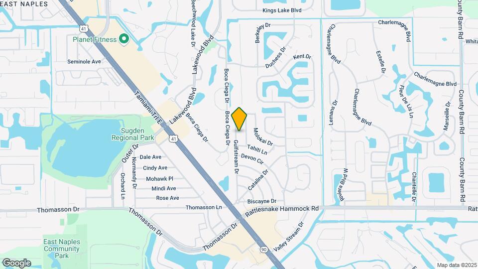 4251 Gulfstream Dr Map and Location Details