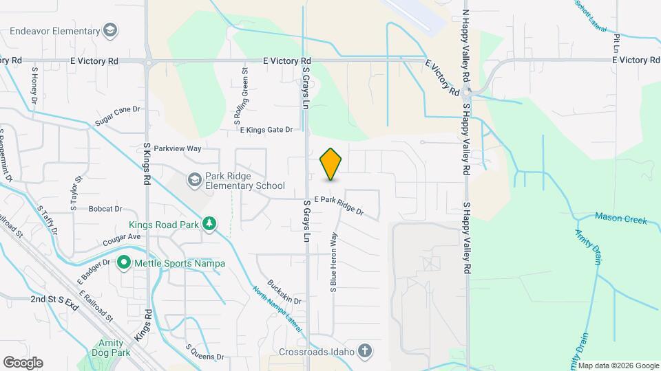 4004 E Park Ridge Dr Map and Location Details