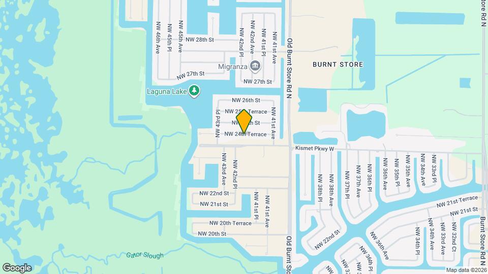 4210 NW 24th Terrace Map and Location Details