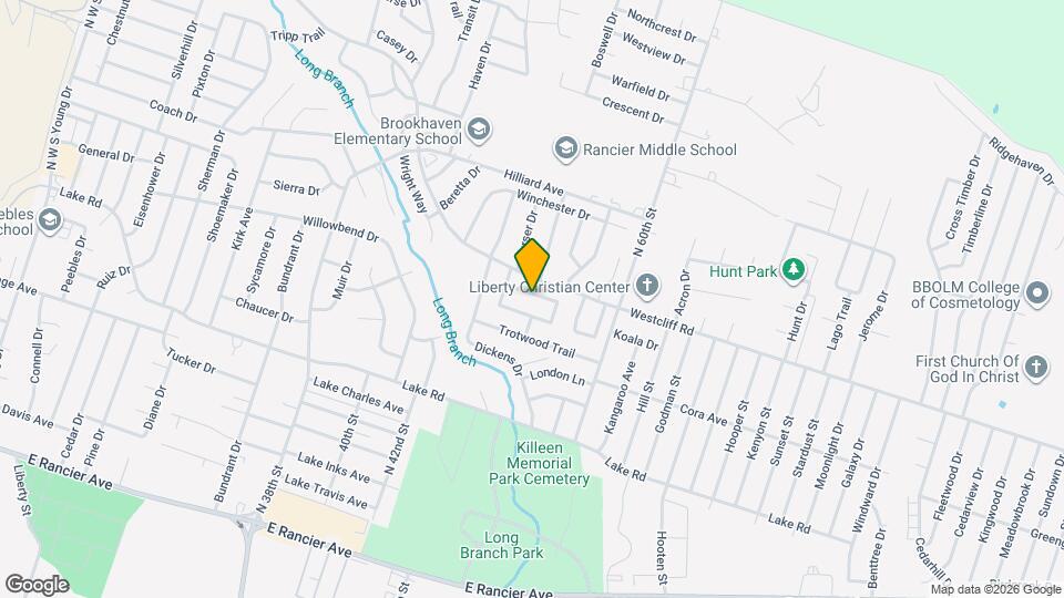 3708 Daniels Dr Map and Location Details