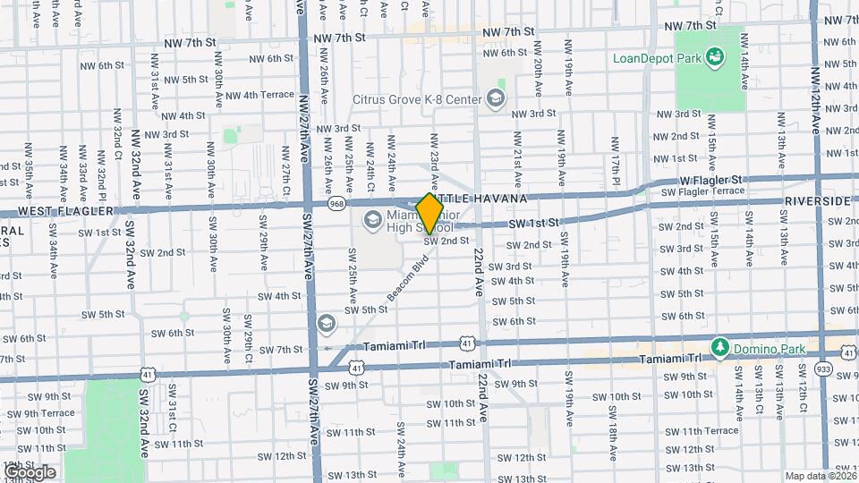 2313 SW 2nd St Map and Location Details