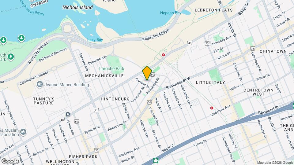 25 O'Meara St Map and Location Details