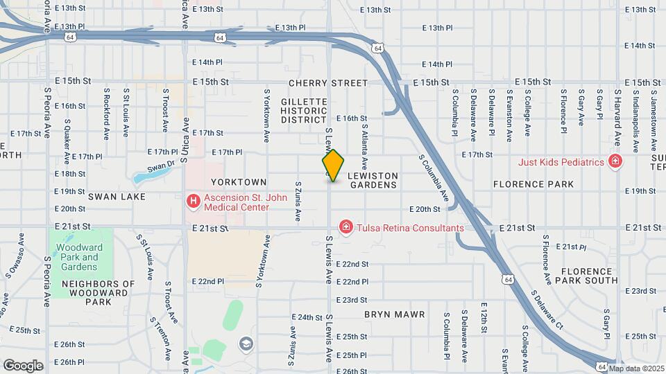 2403 E 19th St, Unit 2403 E 19th St Apt Map and Location Details
