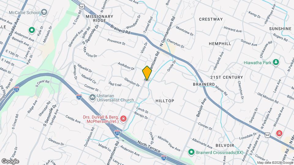 102 S Germantown Rd, Unit Unit A Map and Location Details