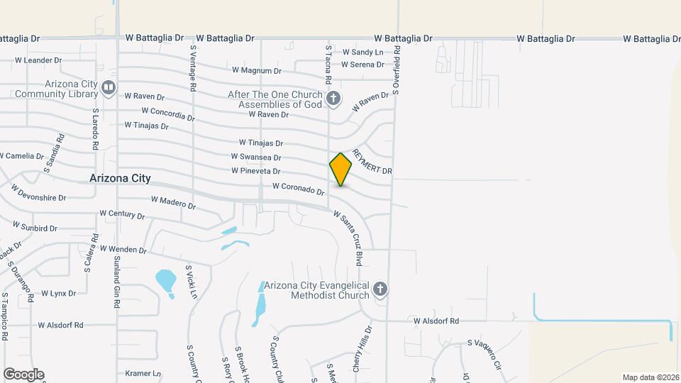 8335 W Pineveta Dr Map and Location Details