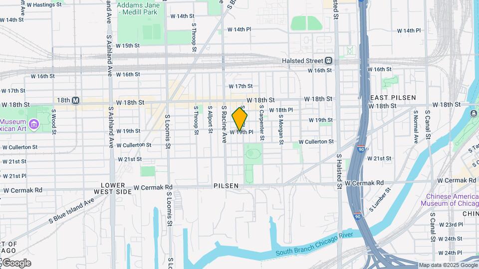1926 S May St, Unit 1R Map and Location Details