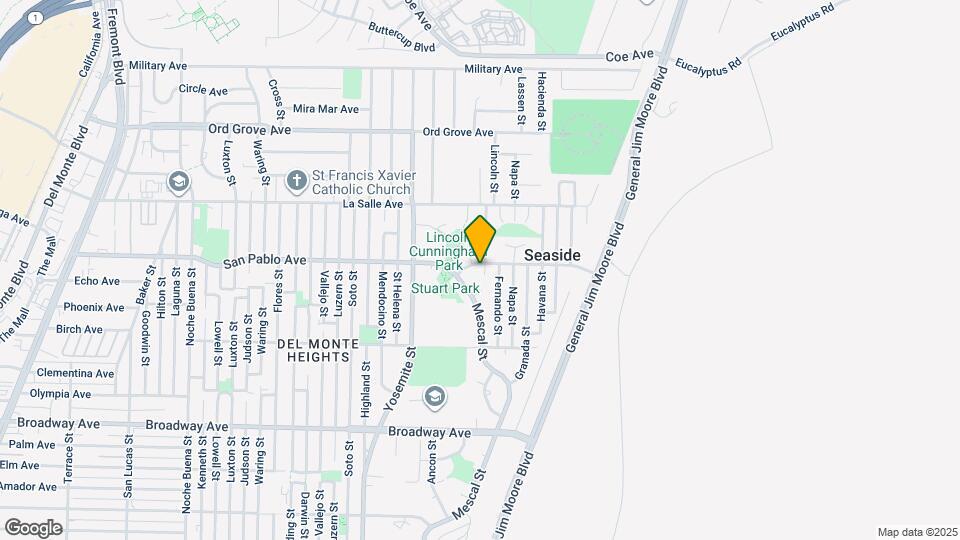 1798 San Pablo Ave Map and Location Details
