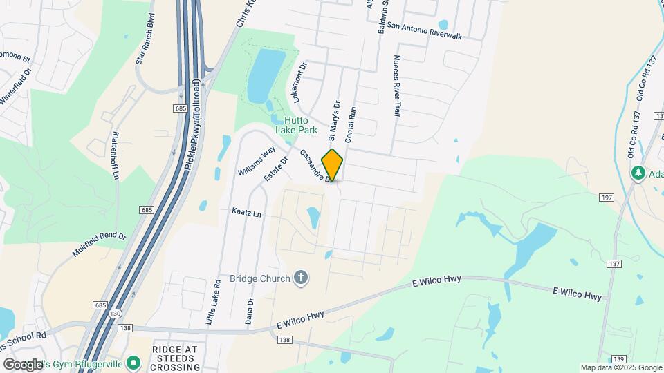 216 Cassandra Dr Map and Location Details