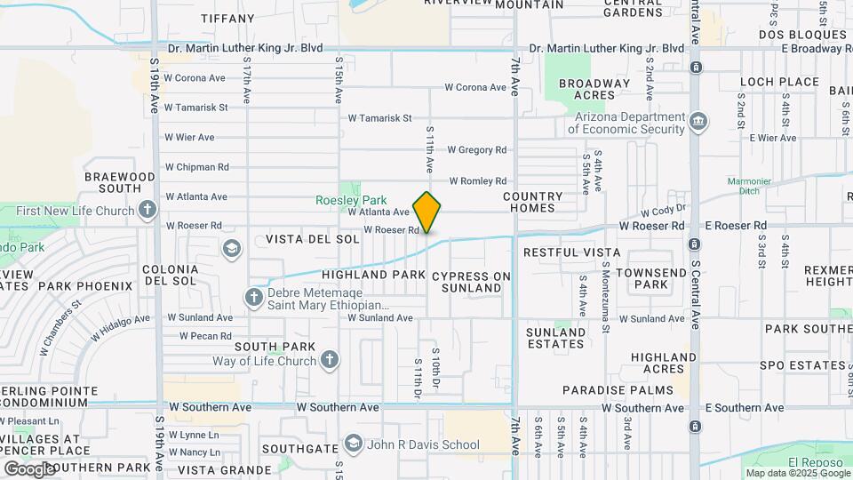 5206 S 11th Ave Map and Location Details