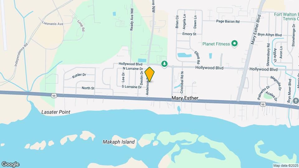 210 Anderson Dr Map and Location Details