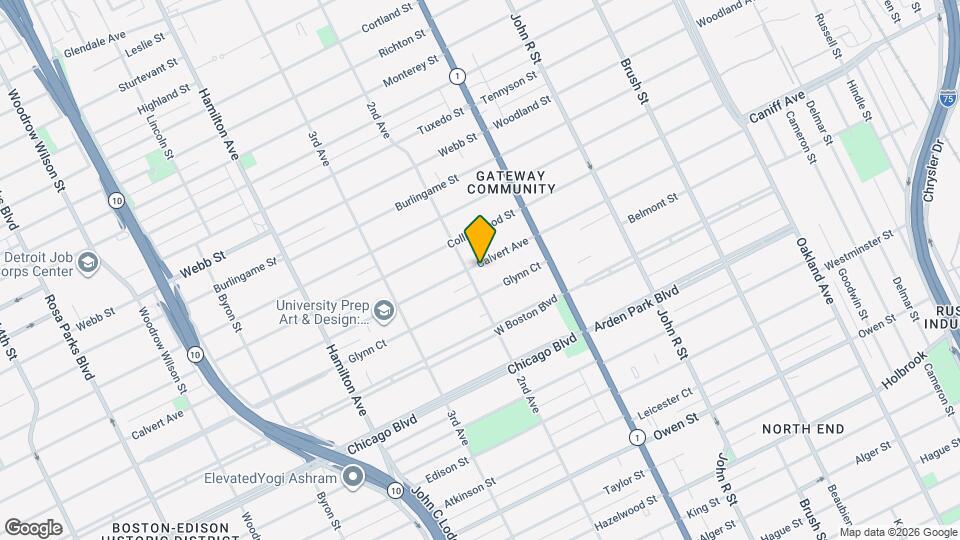 143 Calvert Ave Map and Location Details