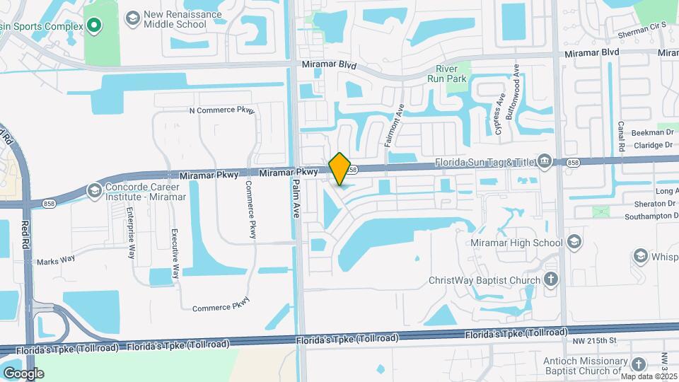 3321 Ivy Way Map and Location Details