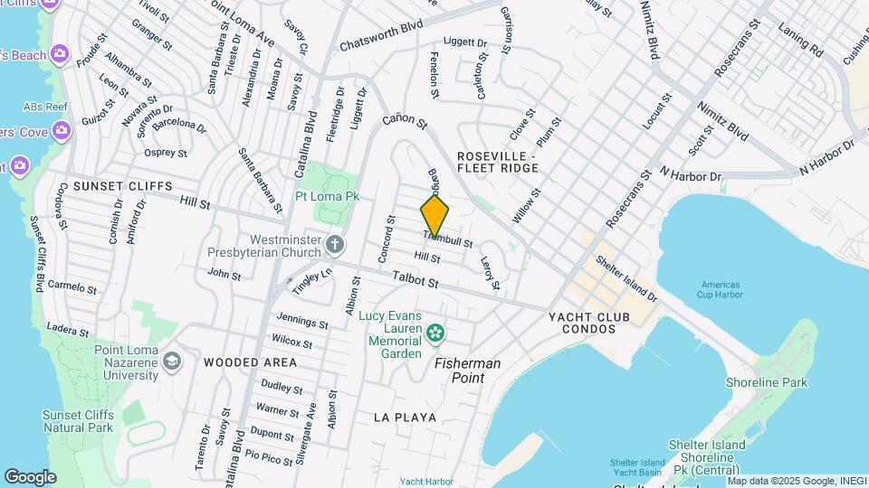 3375 Trumbull St Map and Location Details