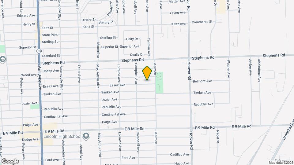 11265 Essex Ave Map and Location Details