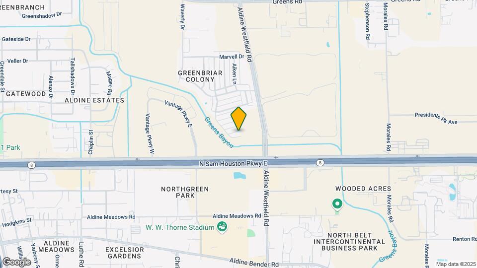 2115 E Weldon Dr Map and Location Details