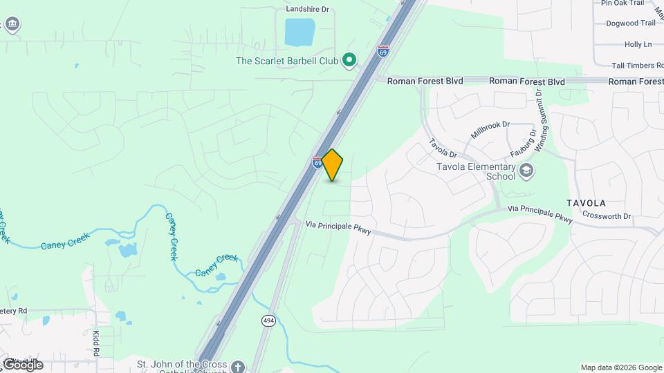 18734 Clearwater Brk Dr Map and Location Details