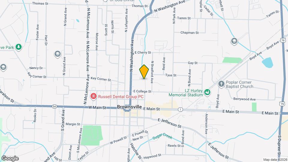 229 N Church Ave Mapa y Detalles de la Ubicación