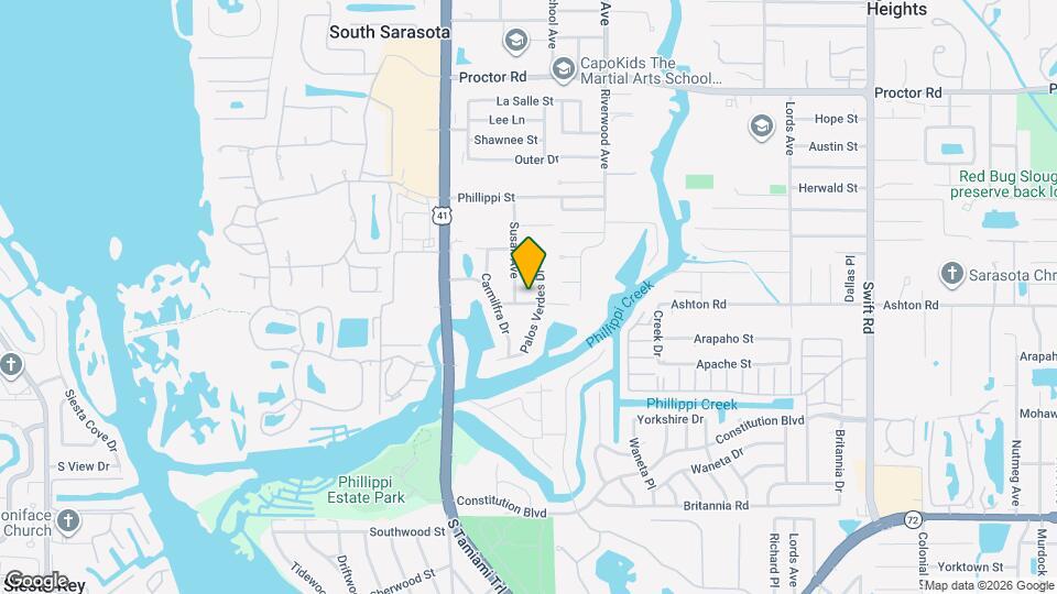 2213 Wason Rd Map and Location Details