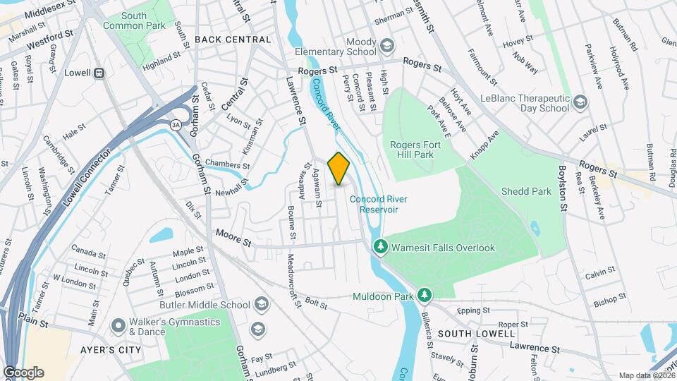 40 S Whipple St Map and Location Details