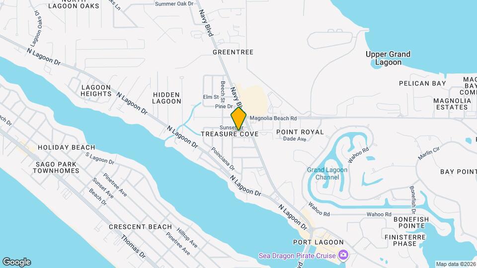 6214 E Azalea Ave Mapa y Detalles de la Ubicación