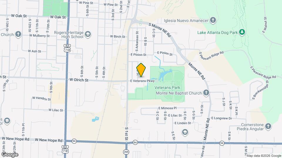 117 E Veterans Pkwy Map and Location Details