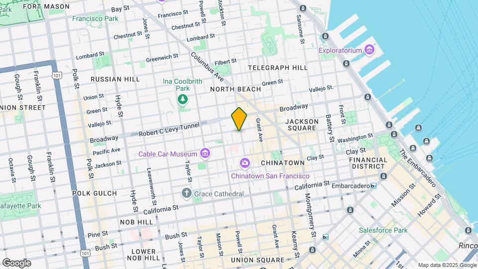 1141-1145 Stockton St Map and Location Details
