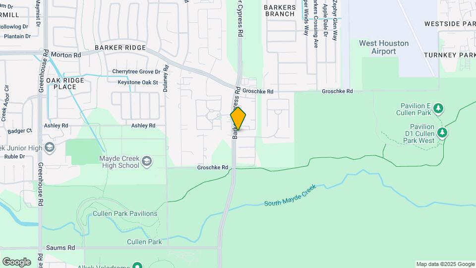 2926 Barker Cypress Rd Map and Location Details