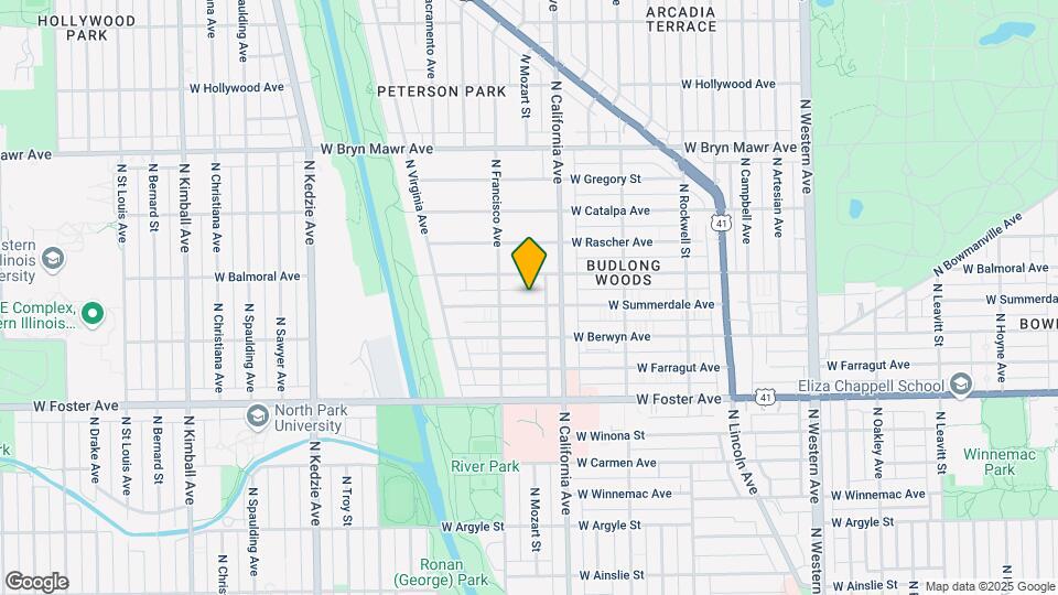 2830 W Summerdale Ave Map and Location Details