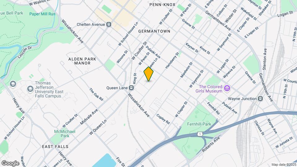 444 W Bringhurst St Map and Location Details