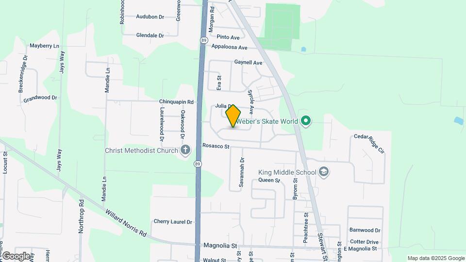 6022 Syrcle Ave Map and Location Details