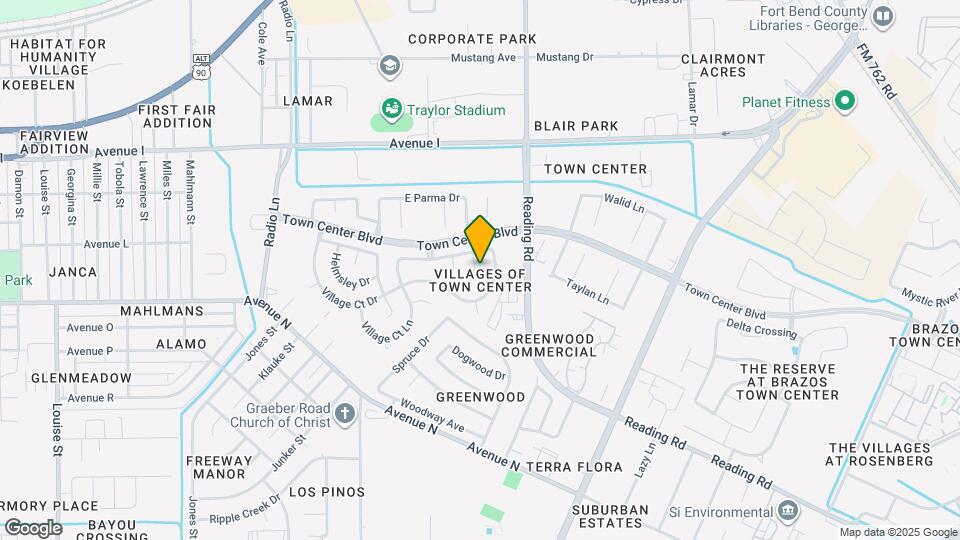 1411 Township Ct Map and Location Details