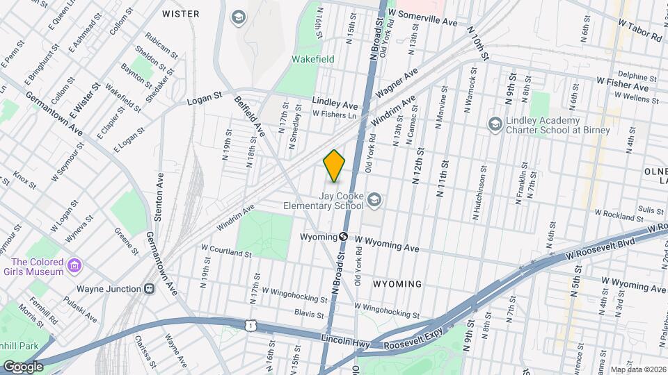 4824 N Carlisle St Mapa y Detalles de la Ubicación