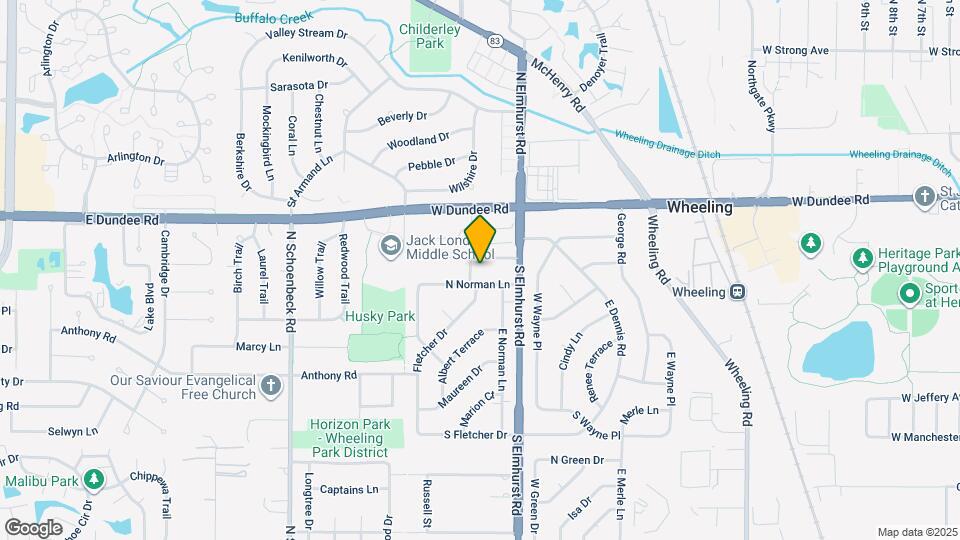 121 King Ct Map and Location Details