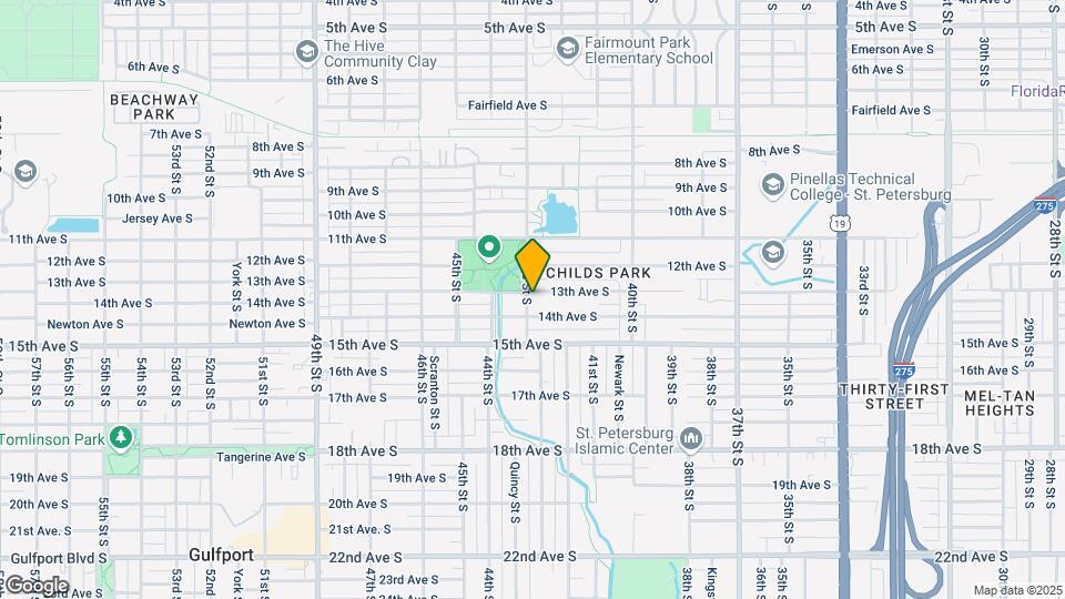 1310 43rd St S Map and Location Details