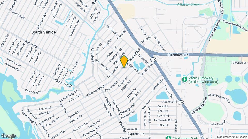 345 S Venice Blvd Map and Location Details